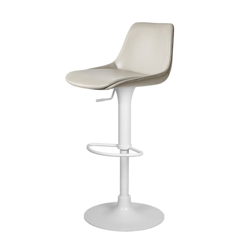 Heduedmobel HD-7719 Meirou PU Leather bar chair with modern design and sturdy metal frame, suitable for kitchen or bar area.