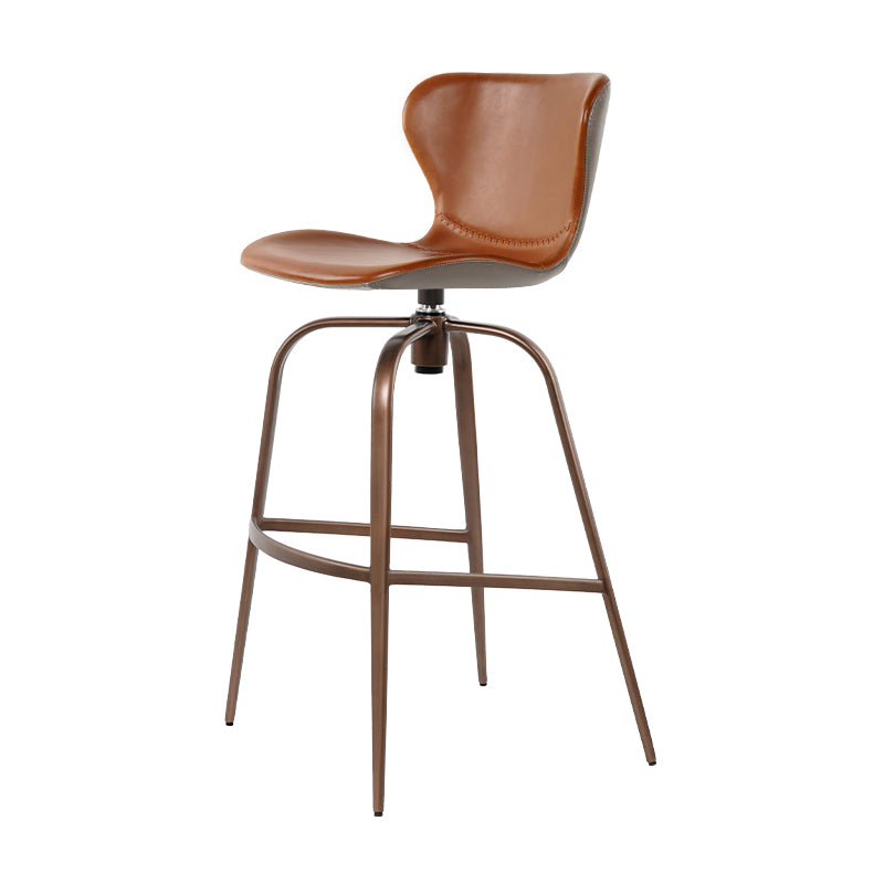 Heduen Möbel Crazy Horse PU Leather HD-7309 bar chair in a modern upholstered design