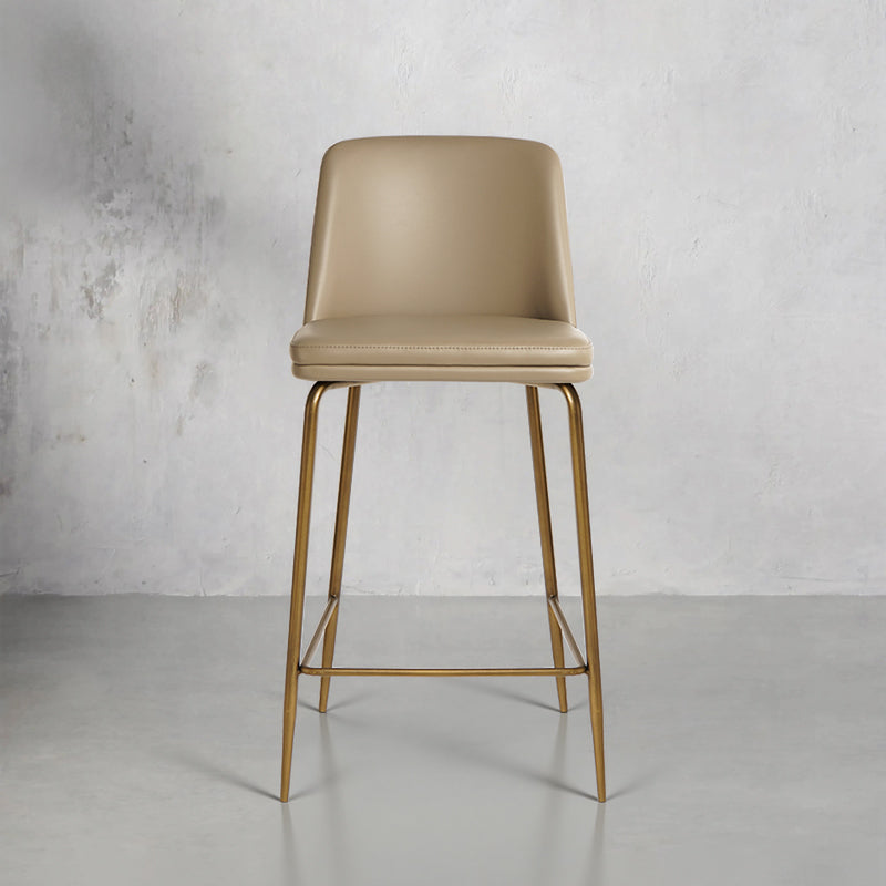 Meirou PU leather bar chair HD-7131 in modern design with sleek lines and padded seating for comfort.