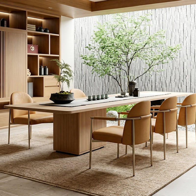Leisure chair made of Meibao PU leather, HD-978 model, with a modern design and cushioned seat in a stylish living room setting
