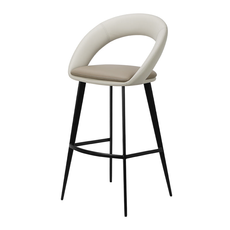 Meirou HD-7370 PU leather bar chair with a sleek design and comfortable seating in a modern setting.