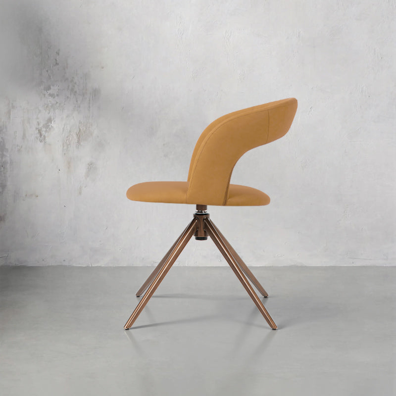 Meibao PU Leather HD-970 leisure chair in sleek design, showcasing soft cushioning and elegant stitching.