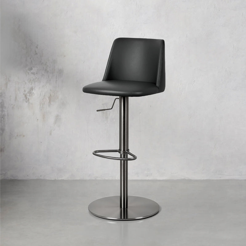 Meirou PU Leather HD-7668 bar chair with a sleek design and comfortable cushioning in a modern setting.