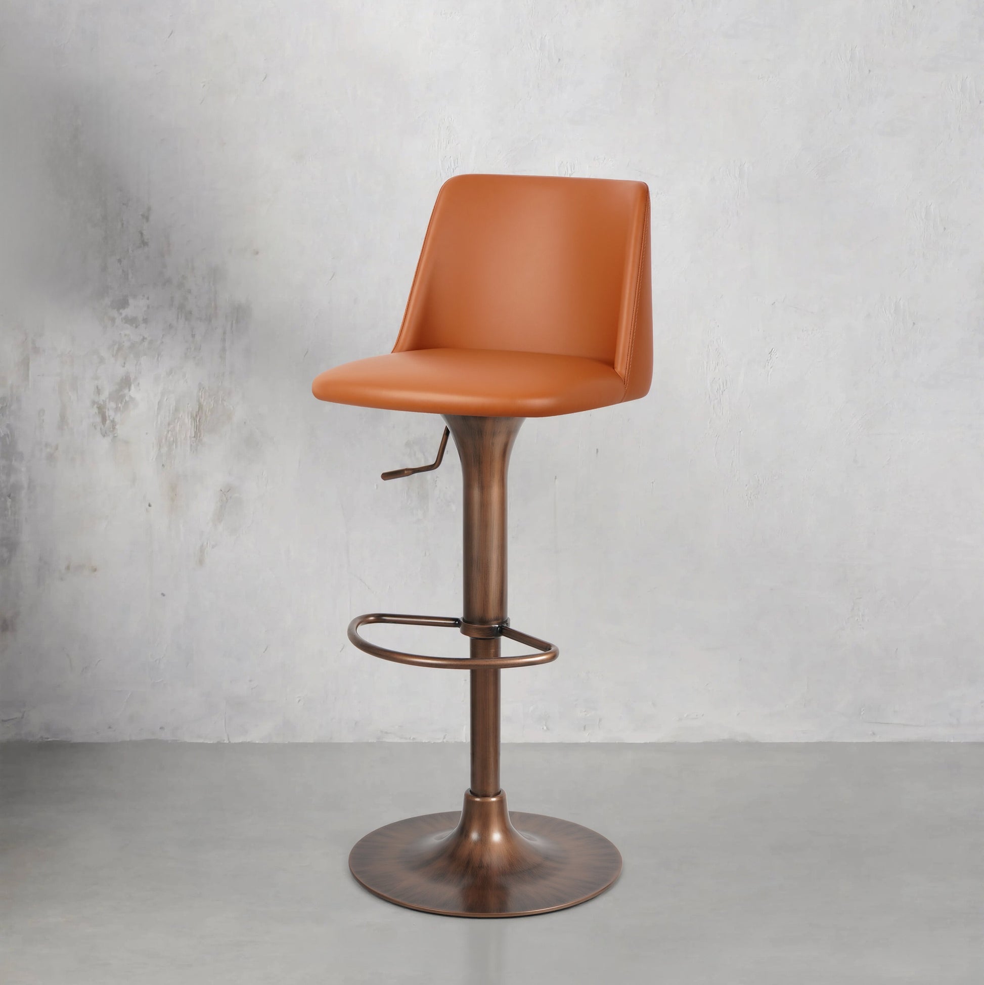 Meirou PU Leather HD-7380 bar chair with sleek design and comfortable seating in a modern setting.