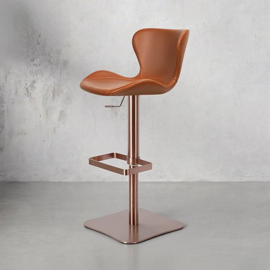 Heduedmobel Meirou PU Leather HD-7667 bar chair with sleek design and cushioned seat, ideal for modern kitchen or bar area.