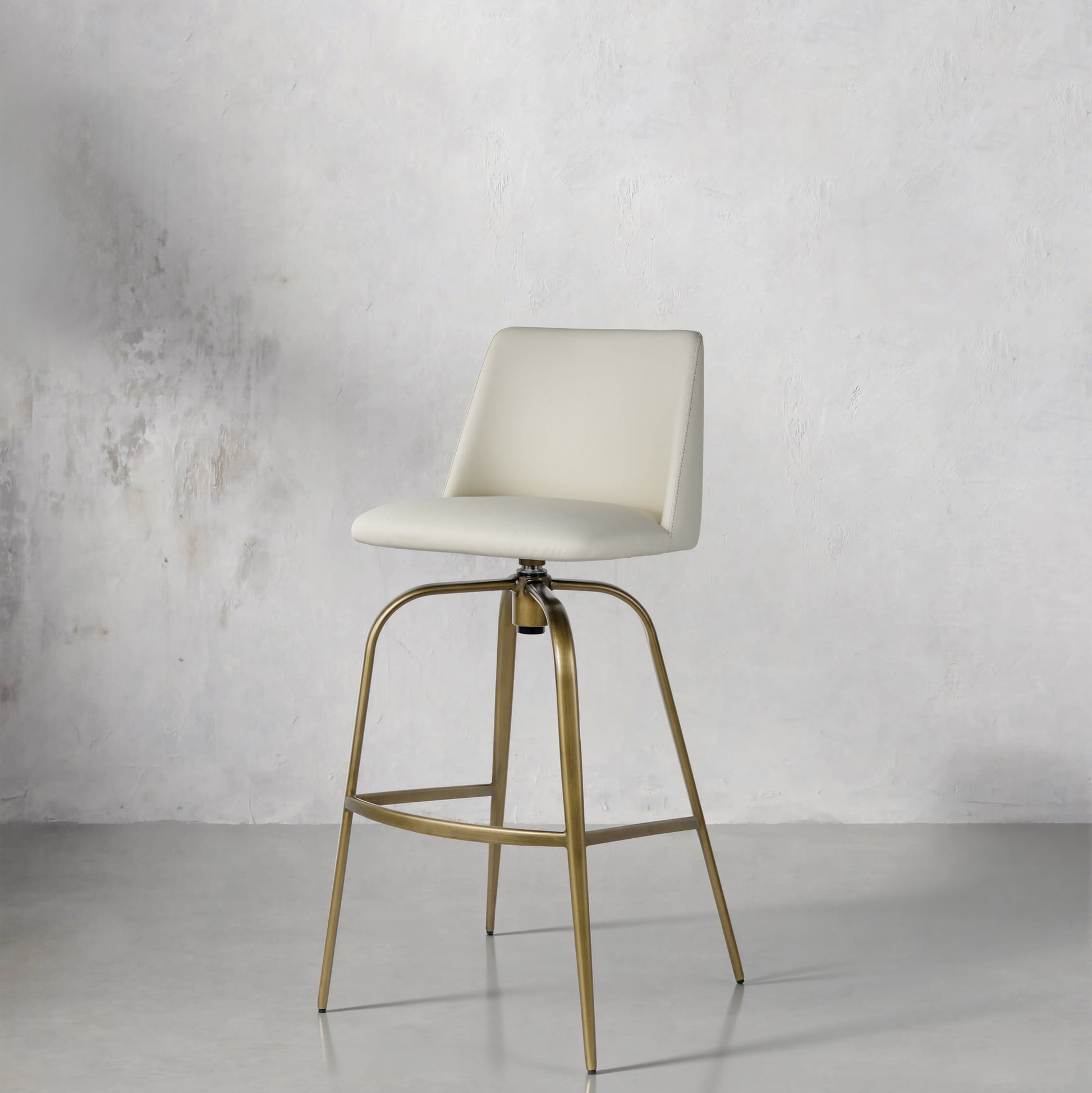 Meirou PU Leather HD-7385 bar chair in sleek design with a comfortable seat and sturdy metal legs.