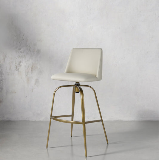Meirou PU Leather HD-7385 bar chair in sleek design with a comfortable seat and sturdy metal legs.
