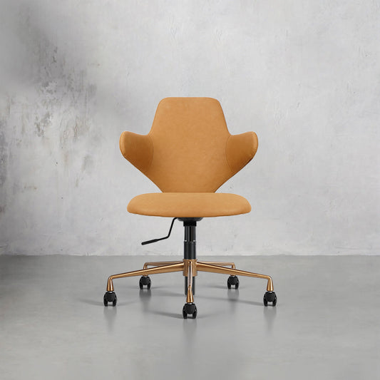 Meibao PU Leather HD-821 chair in black with modern design and sleek finish, perfect for contemporary interiors.