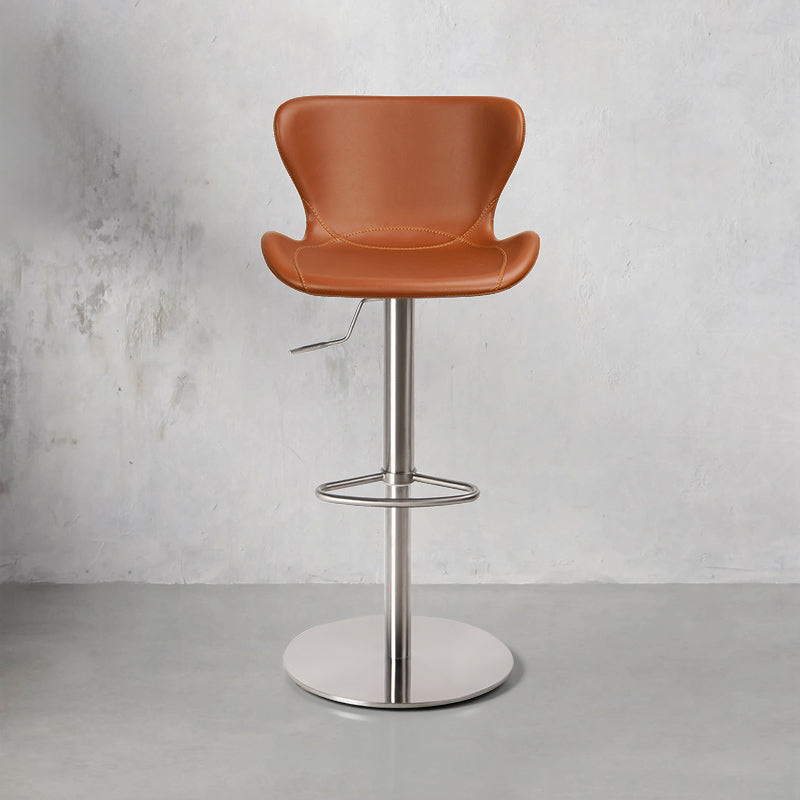 Meirou PU Leather HD-7252 bar chair in sleek design with comfortable padding and sturdy legs, perfect for modern interiors.