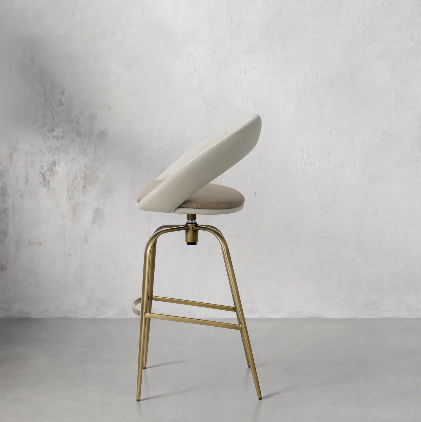Meirou PU Leather HD-7371 bar chair with a sleek design and comfortable cushioning in a stylish setting.