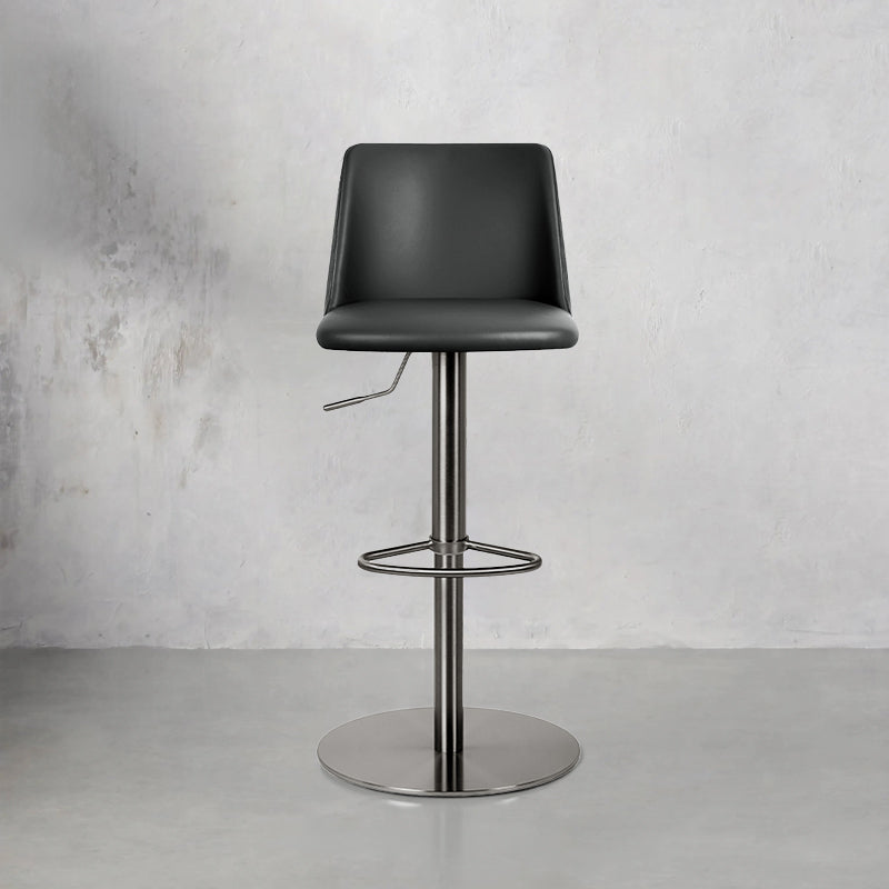 Meirou PU Leather HD-7668 bar chair with a sleek design and comfortable cushioning in a modern setting.