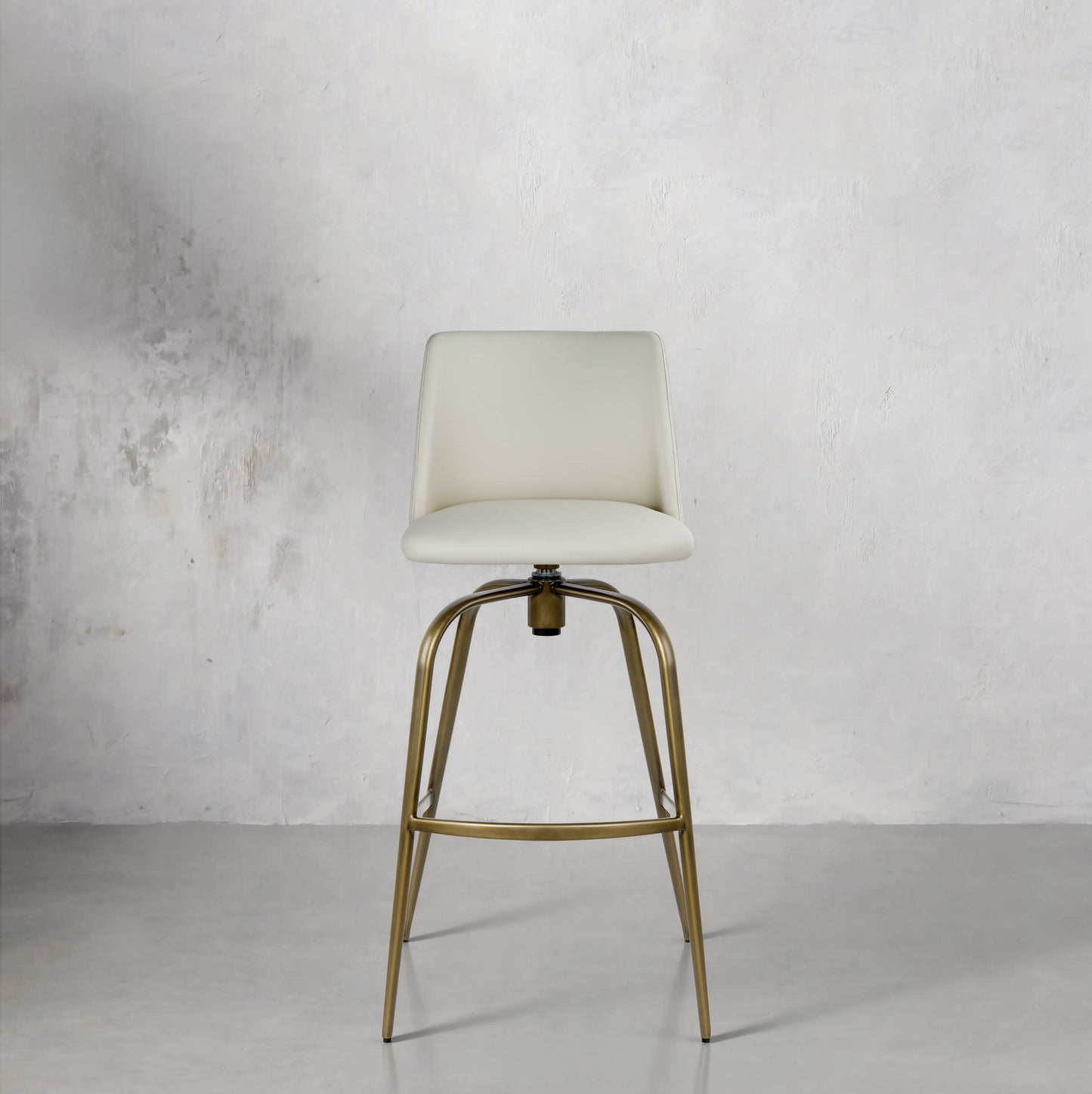 Meirou PU Leather HD-7385 bar chair in stylish design with a sleek black finish and sturdy base.