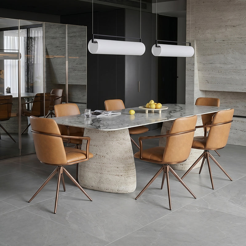 Heduedmobel store leisure chair with Mohair, Huabao PU leather, and full grain leather in a stylish, modern design.