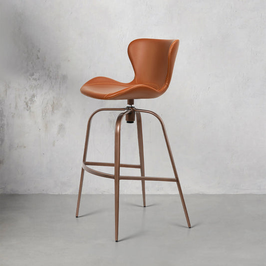 Meirou PU Leather HD-7329 bar chair with sleek design and comfortable cushioning in a stylish setting.