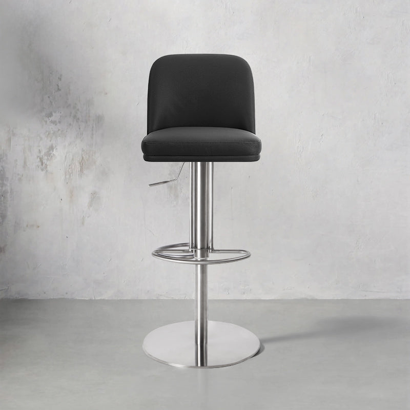 Heduedmobel HD-7765 Meimei PU leather bar chair with modern design and cushioned seat for stylish seating.