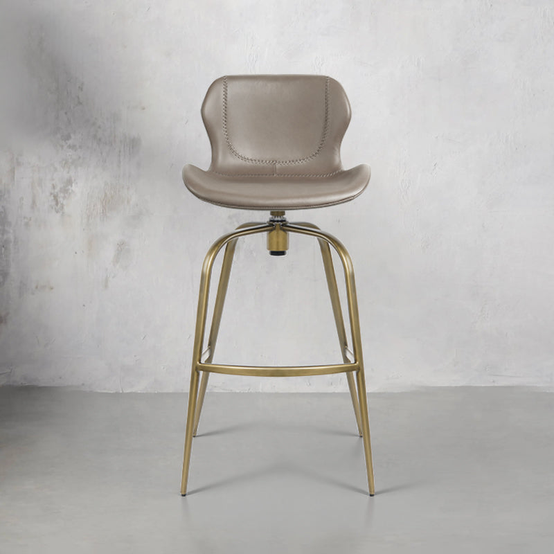 Embossed Cowhide HD-7287 bar chair with a stylish design and comfortable seating in rich textures.