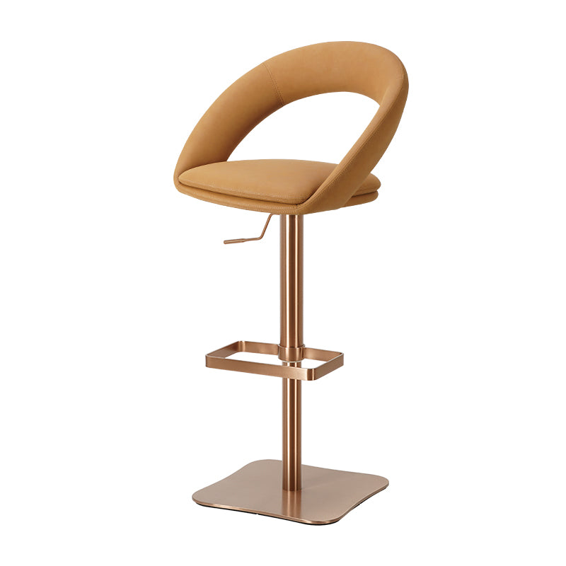 Meirou PU Leather HD-7729 bar chair with sleek design and comfortable padding in a modern setting.
