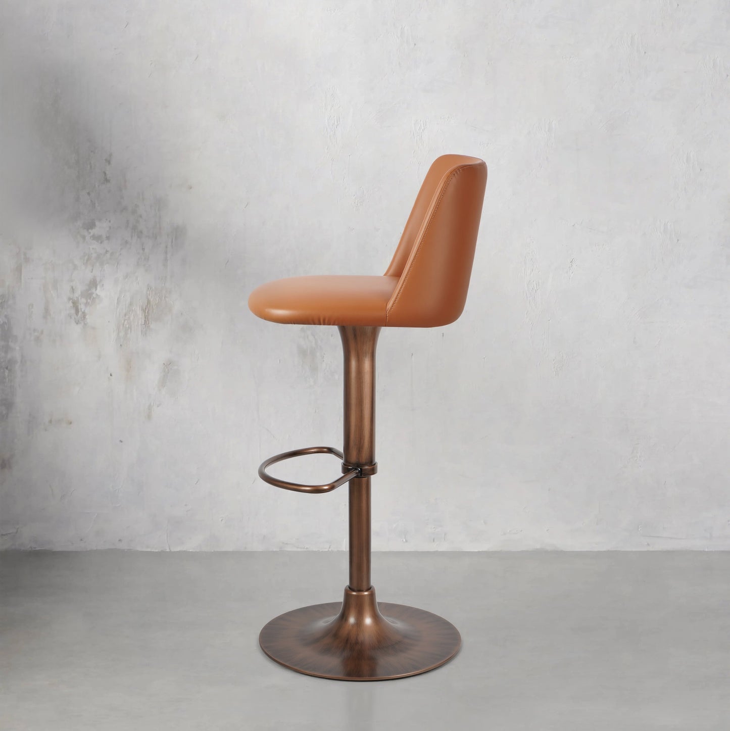 Meirou PU Leather HD-7380 bar chair with a modern design and sleek finish in a stylish setting.