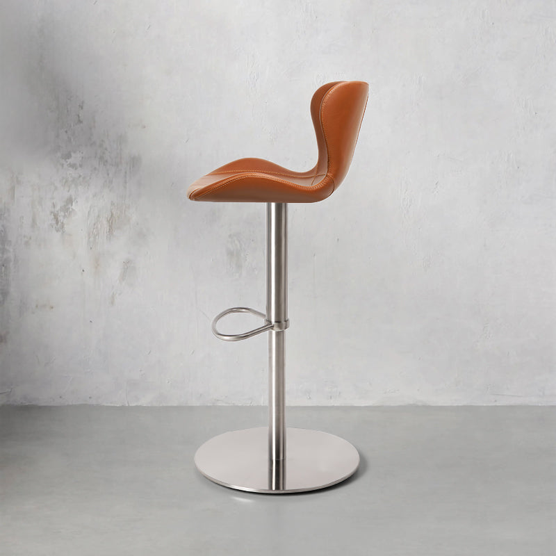 Meirou PU Leather HD-7252 bar chair with sleek design and comfortable backrest, perfect for modern interiors.