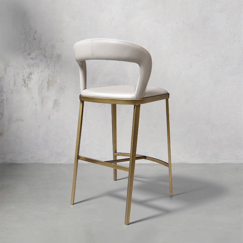 Meirou PU Leather HD-771 bar chair in sleek design with comfortable cushioning and stylish legs. Ideal for modern spaces.