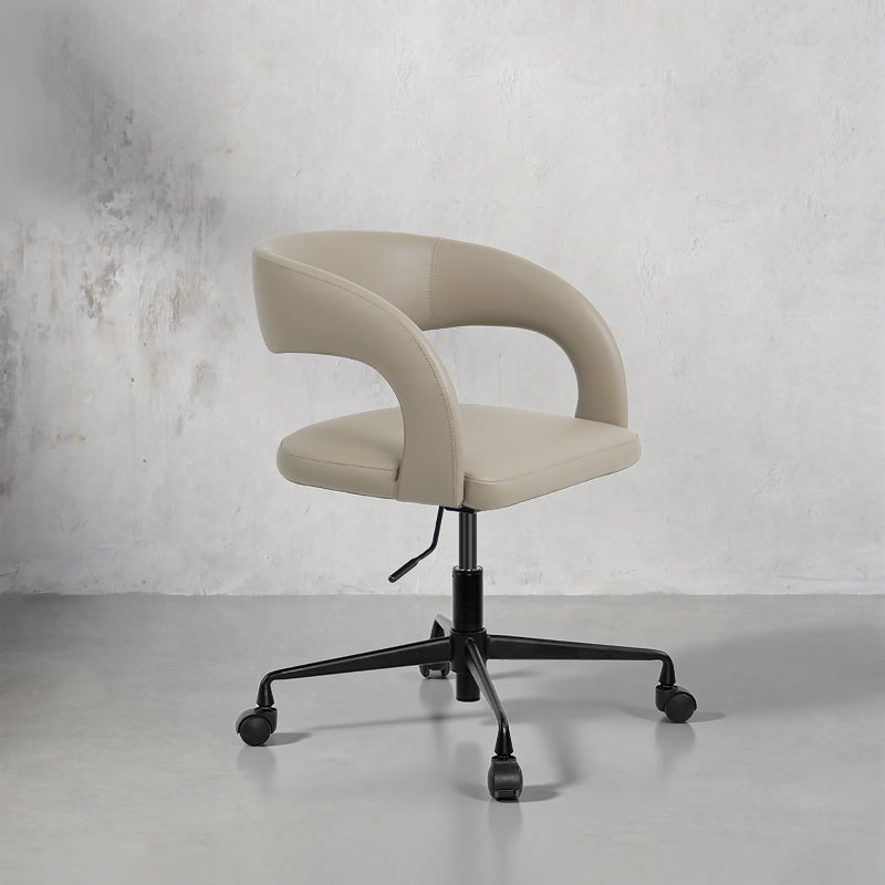 Meirou PU Leather HD-803 chair in black with modern design and sleek finish, perfect for contemporary interiors.