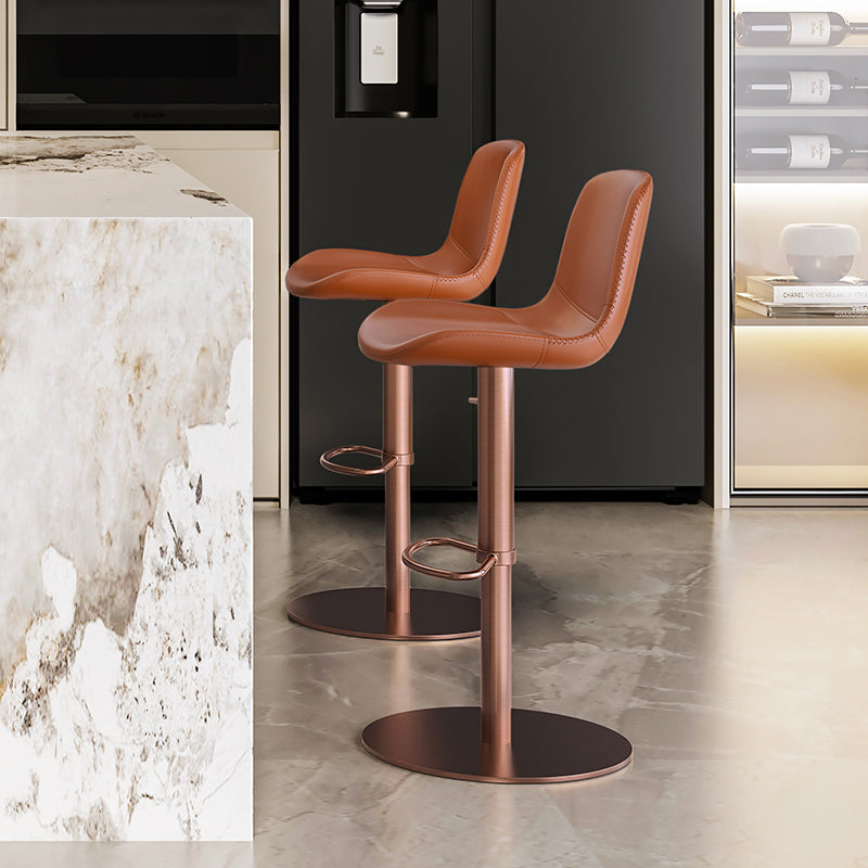 Embossed cowhide HD-7521 leather upholstery showing detailed textured surface and rich brown color.