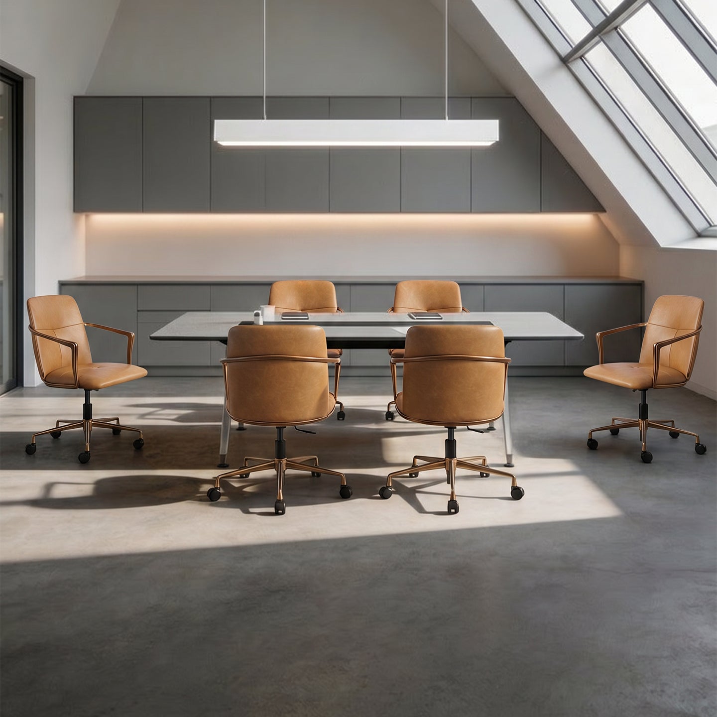 Heduedmobel HD-860 mohair and full grain leather upholstery fabric in a close-up view with textured surface details.
