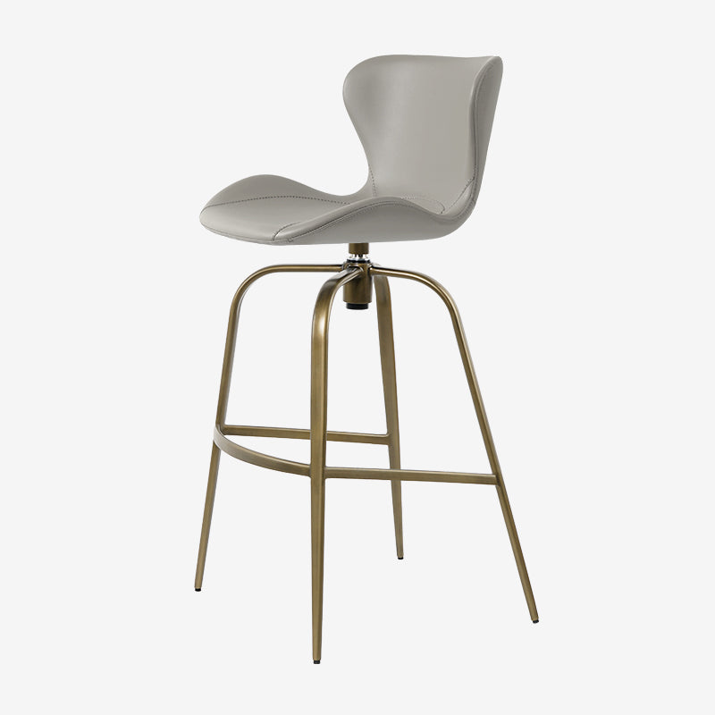 Meirou PU Leather HD-7329 bar chair in sleek design with padded seat and backrest for comfort and style.