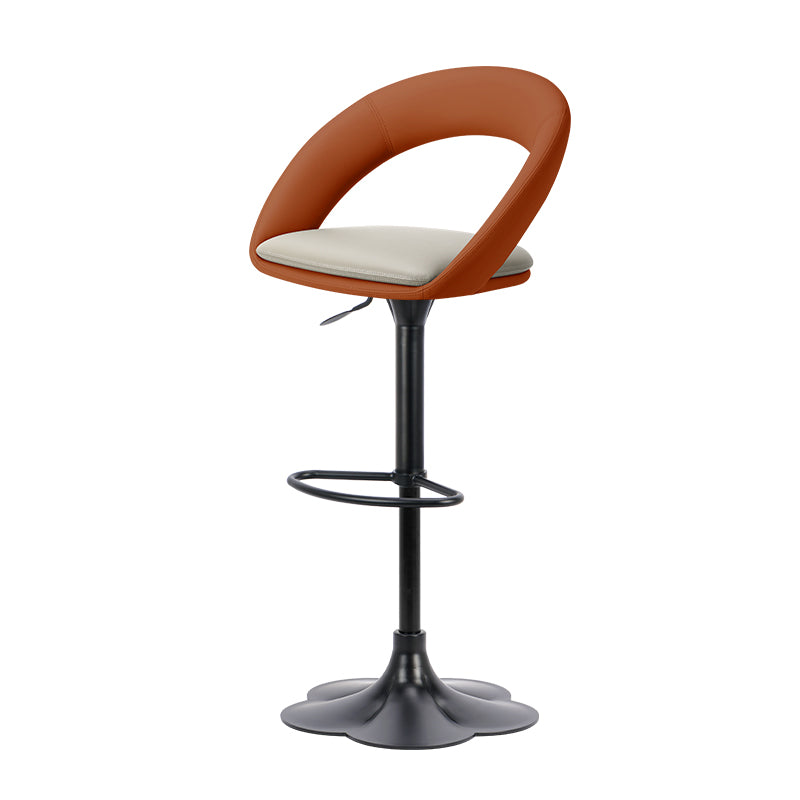 Meirou PU Leather bar chair HD-7732 in sleek design with padded seat and backrest, perfect for modern interiors.
