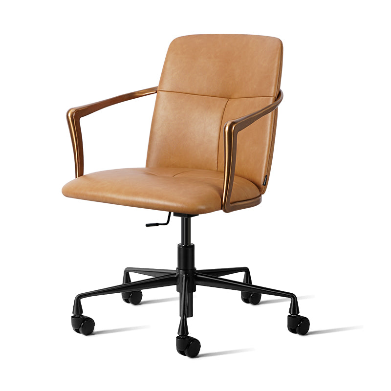 Close-up of Heduedmobel HD-860 Mohair and full grain leather upholstery with a soft, textured finish.