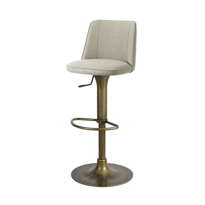 Heduedmobel Meibao PU Leather HD-7676 bar chair with modern design and cushioned seat, suitable for kitchen or bar area.