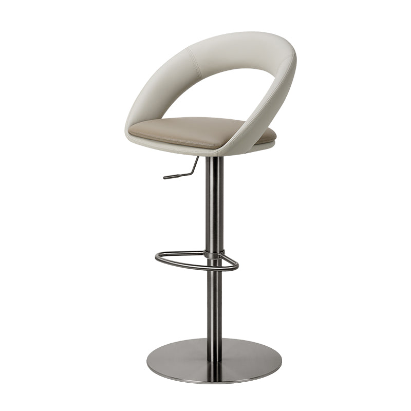 Meirou PU leather bar chair HD-7726 in sleek design with adjustable height and comfortable seat.