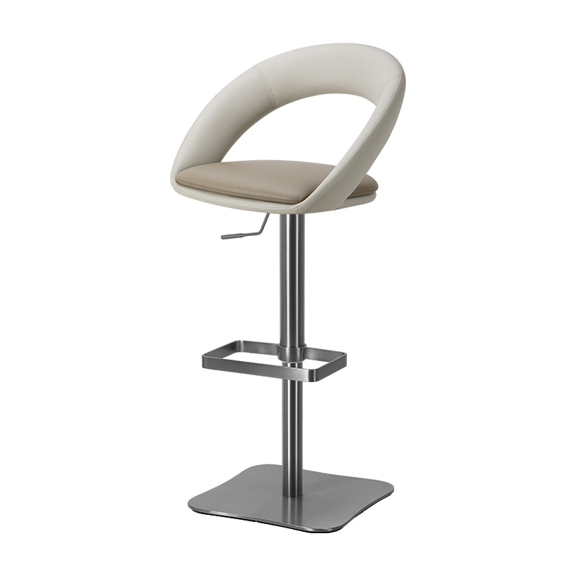 Meirou PU leather bar chair by Heduedmobel, featuring a sleek design and comfortable seat in a modern setting.