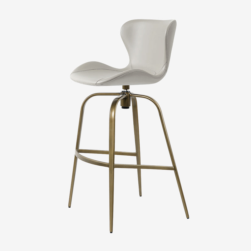 Meirou PU Leather HD-7329 bar chair with sleek design and comfortable cushioning in contemporary setting.
