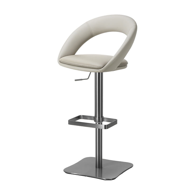 Meirou PU leather bar chair HD-7729 in stylish design, featuring a sleek silhouette and comfortable seating.