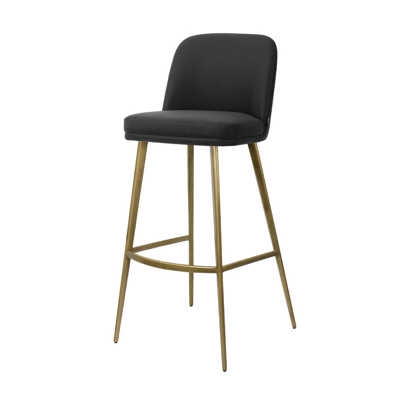 Heduedmobel HD-7767 Meimei PU leather bar chair with a sleek design and cushioned seat, ideal for modern bar or kitchen settings.