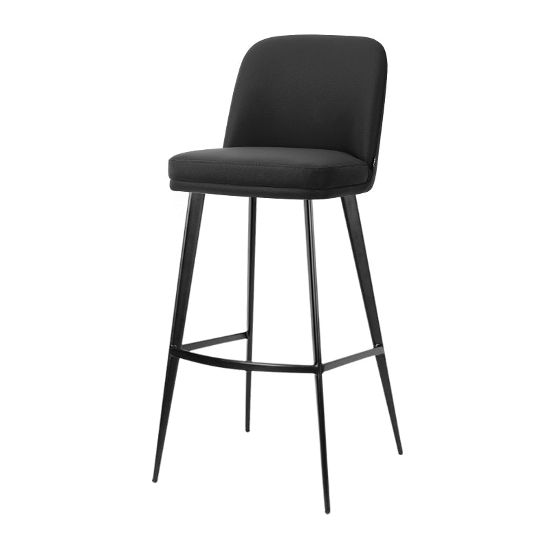 Heduedmobel Meimei PU leather bar chair HD-7516 with modern design and cushioned seat, shown in a stylish indoor setting.