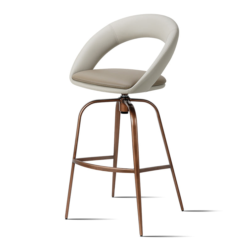 Meirou PU Leather HD-7371 bar chair featuring a sleek design and comfortable cushioning in a modern setting.