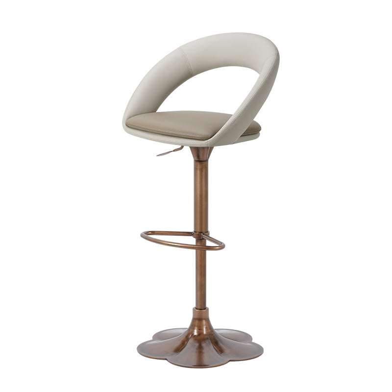 Meirou PU Leather bar chair HD-7732 in sleek design with a comfortable seat and sturdy legs, perfect for modern interiors.