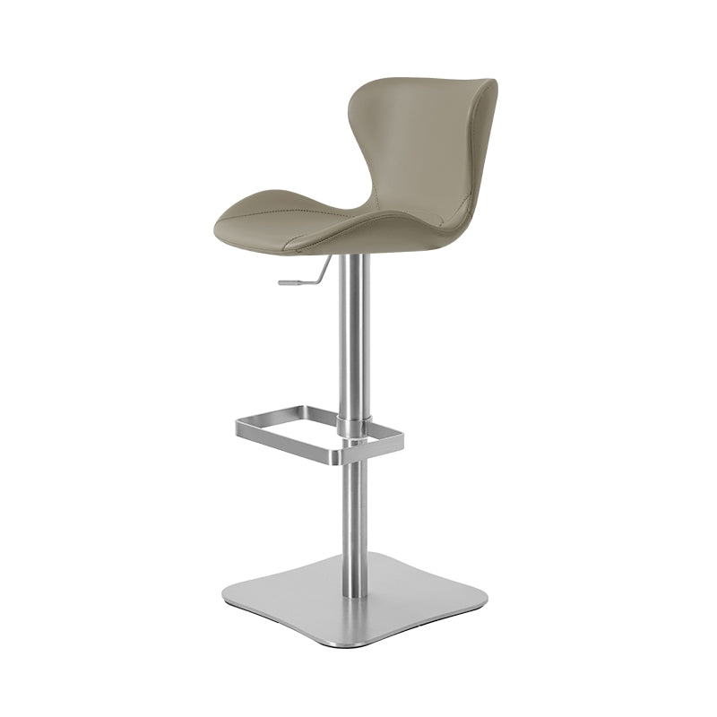 Heduedmobel Meirou PU Leather HD-7667 bar chair with sleek black finish and modern design, showcasing a comfortable seat and sturdy base.