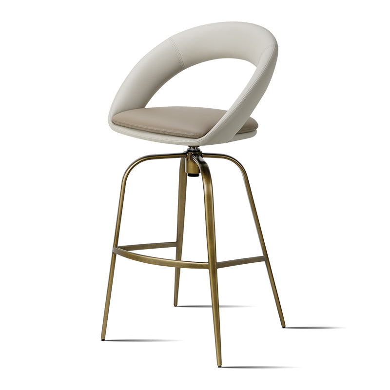 Meirou PU Leather HD-7371 bar chair with a sleek design and comfortable cushioning in a modern setting.