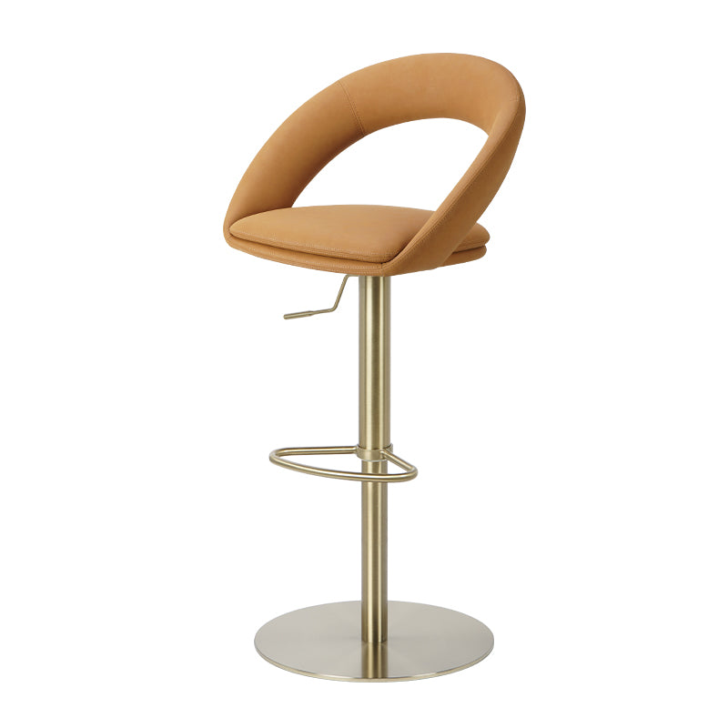 Meirou PU leather bar chair HD-7726 in sleek design with a comfortable seat and sturdy base.