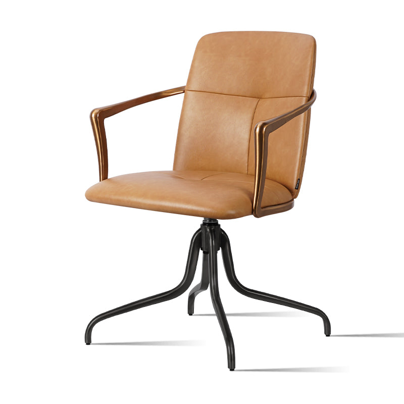 Leisure chair by Heduedmobel in mohair, Huabao PU leather, and full grain leather with modern design and plush cushioning.
