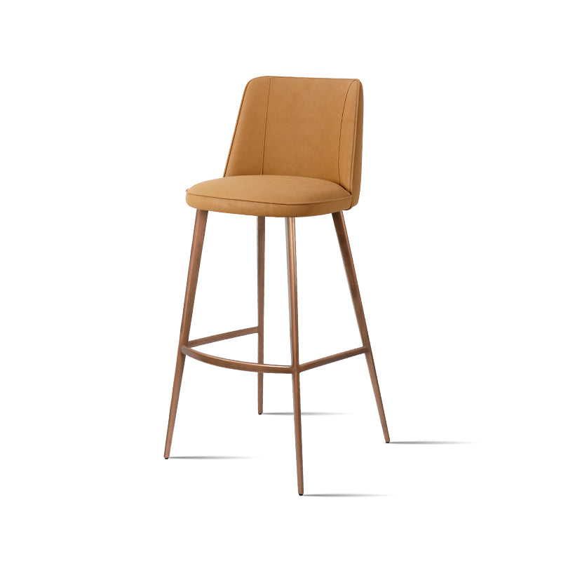 Heduedmobel Meibao PU Leather bar chair HD-7677 with sleek design and cushioned seat, ideal for modern kitchen or bar areas.