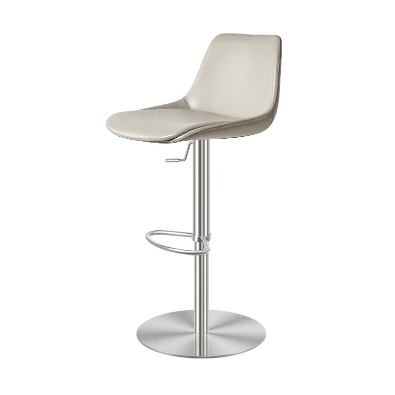 Heduedmobel Meirou PU leather HD-7603 bar chair with sleek design and cushioned seat, ideal for modern kitchen or bar area.