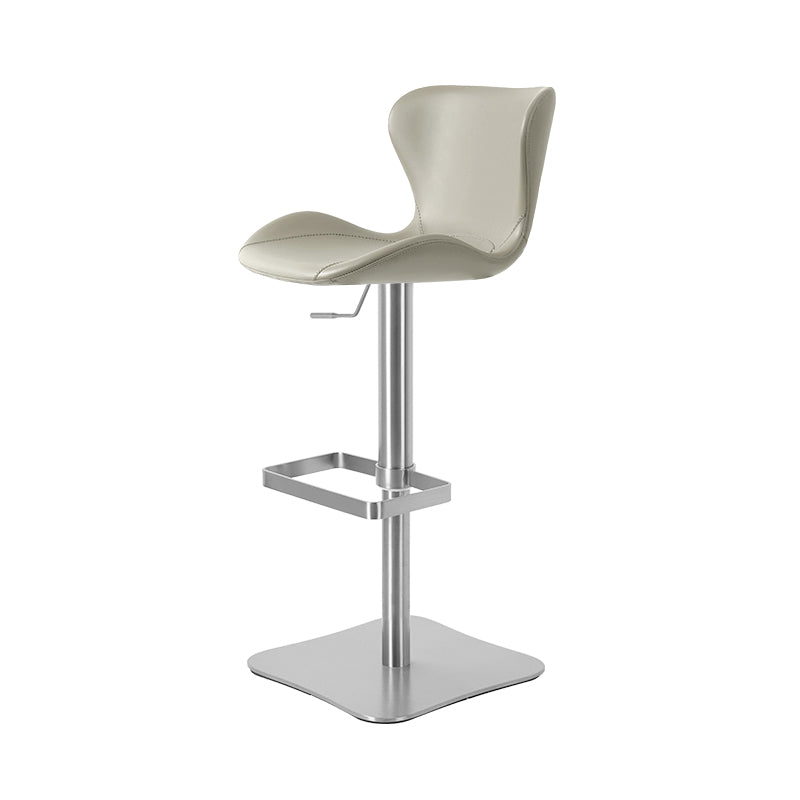 Heduedmobel HD-7667 Meirou PU leather bar chair with modern design and cushioned seat, ideal for kitchen or bar area.