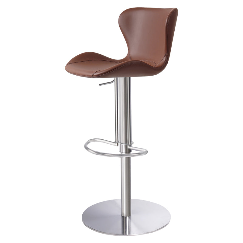 Meirou PU Leather HD-7252 bar chair featuring a sleek design and comfortable padding in a modern setting.
