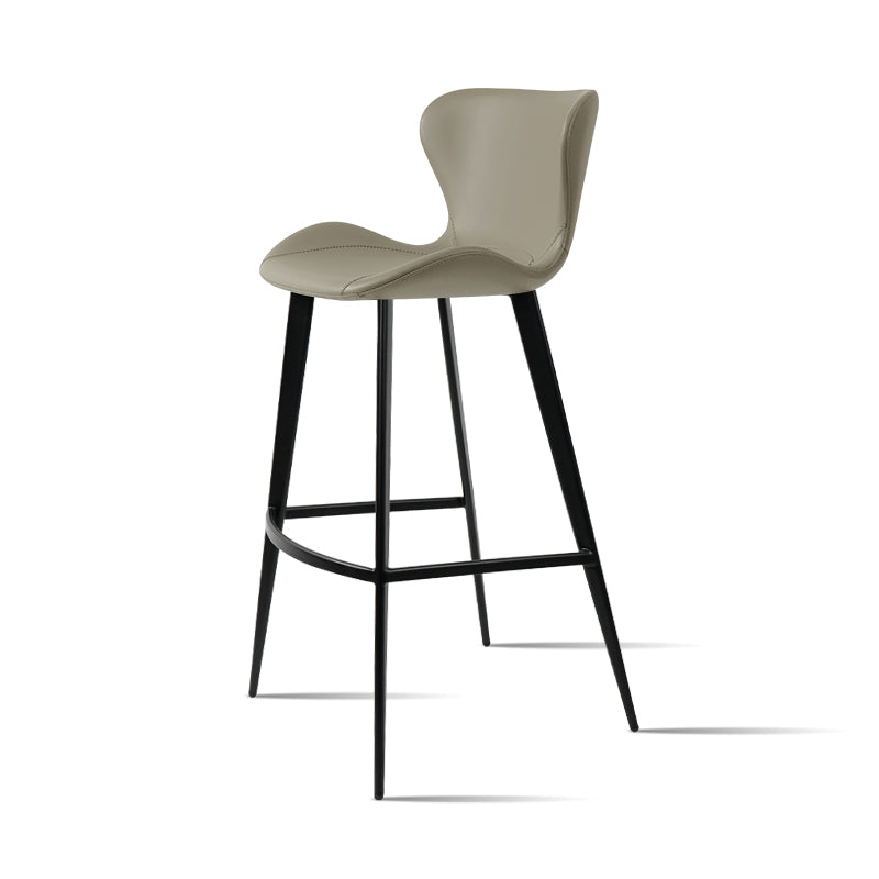 Heduedmobel Meirou PU leather bar chair HD-7181 with modern design and cushioned seat, ideal for home or bar seating.