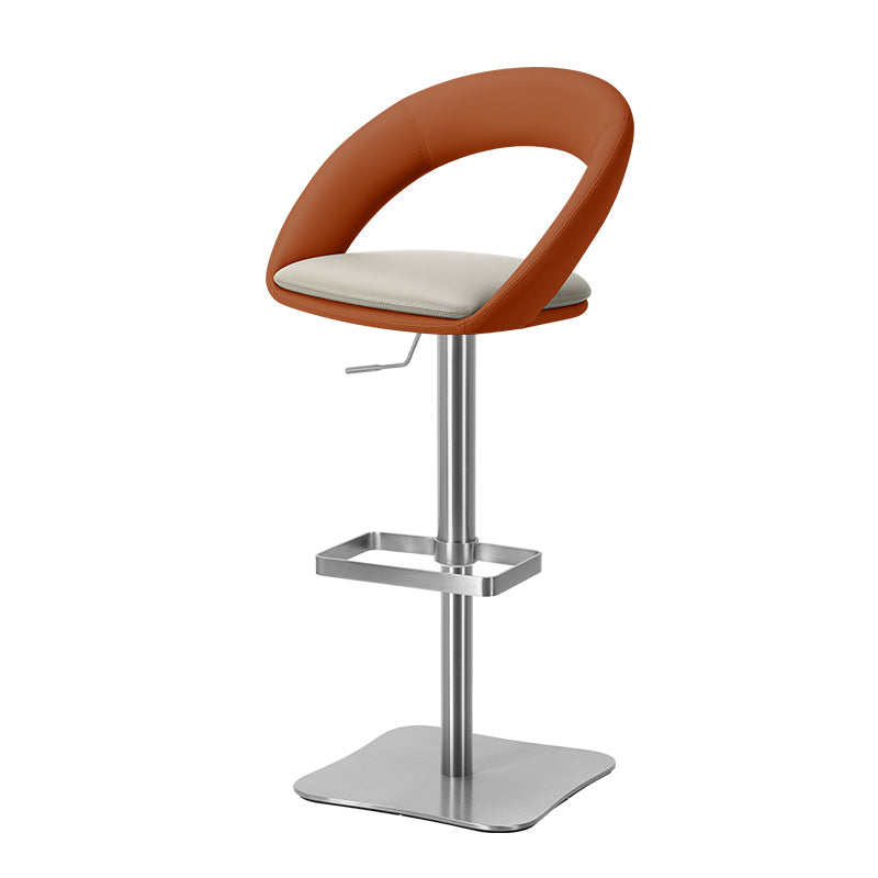 Meirou PU leather bar chair HD-7729 with a sleek design and comfortable padding, ideal for modern interiors.