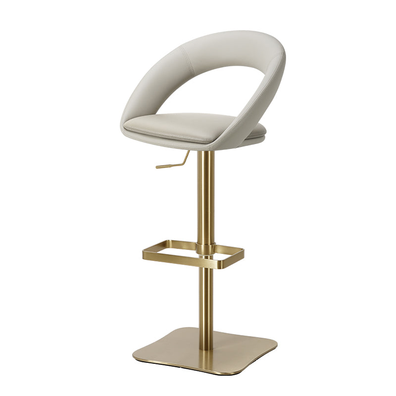 Meirou PU leather bar chair HD-7729 with sleek design and comfortable cushioning in a modern setting.